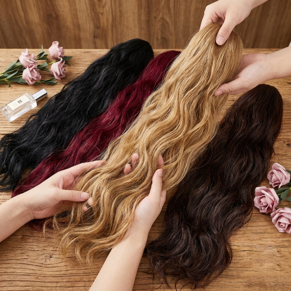 Hosszú, hullámos lófarok póthaj | WAVYPONY